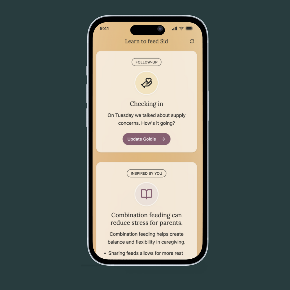 Follow-ups feature mockup